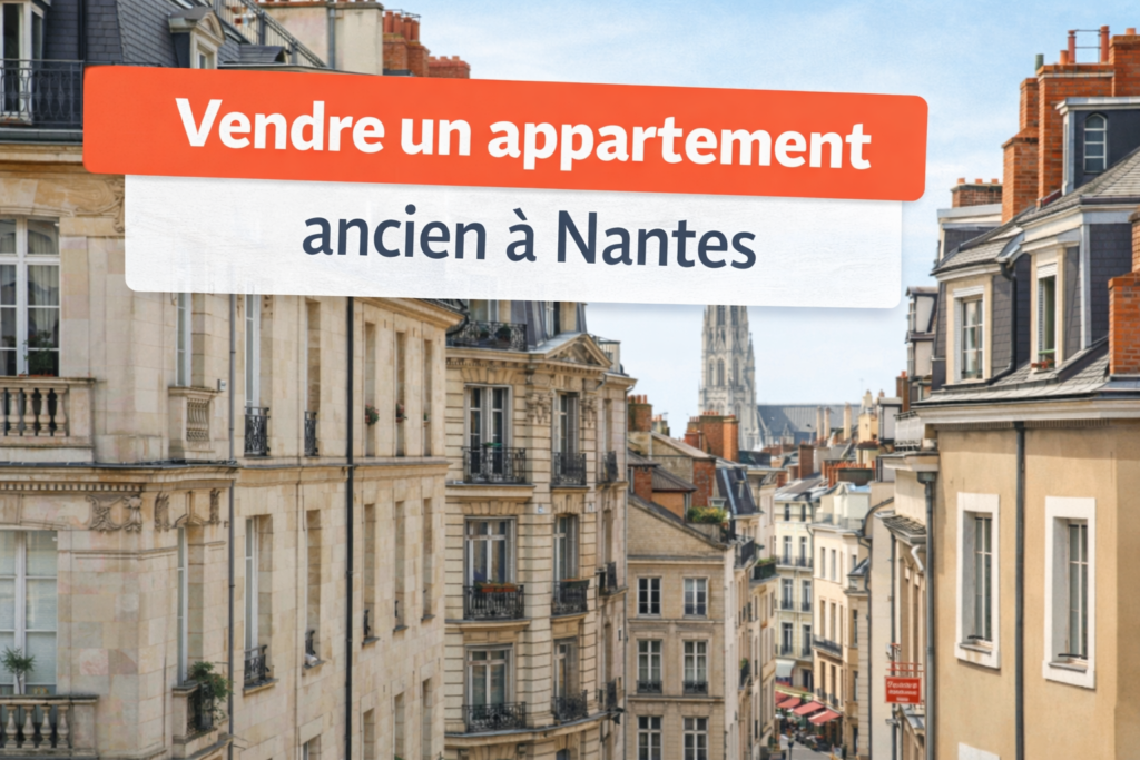 Vendre un appartement ancien à Nantes centre en 2026 : stratégie DPE E/F/G